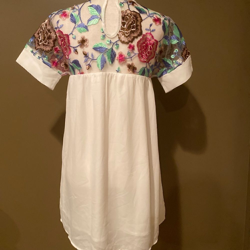 Boho Embroidered Dress  - Picture 12 of 13